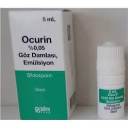 OCURIN % 0,05 GOZDAMLASI, EMULSIYON (5 ML)