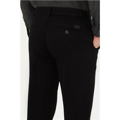 Erkek Siyah Kanvas Pantolon