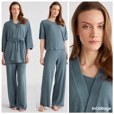 Комплект с Брюками 3-ка Penye Mood 2024/2025   PENYE MOOD Код  PM 9529-AW