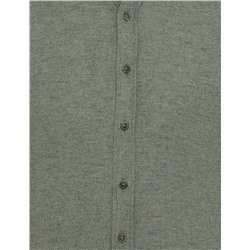 Yeşil Slim Fit Uzun Kollu Gömlek