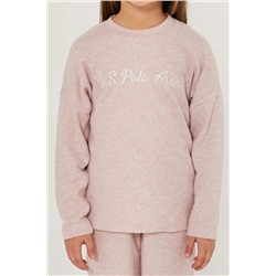 Kız Çocuk Pembe Pijama Takımı
