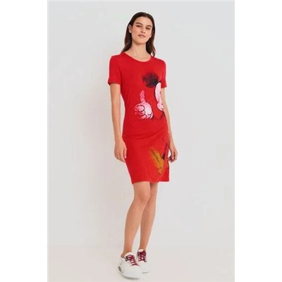 Vestido camisetero Mickey Mouse