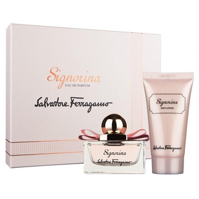 SALVATORE FERRAGAMO SIGNORINA edp (w) 30ml + 50ml b/l