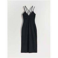 Schlichtes Midikleid
