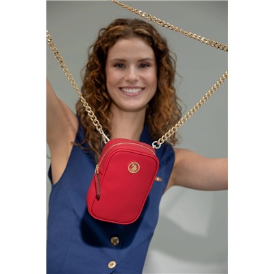 Kadın Kırmızı Telefon Çantası