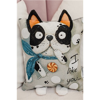 Наволочка декоративная Бульдог 32*32