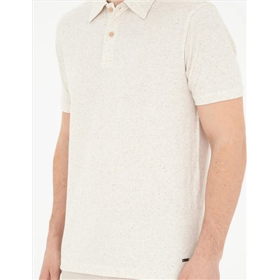 Bej Slim Fit Tişört