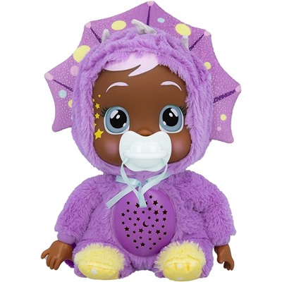 Cry Babies Goodnight Starry Sky Phoebe - 12" Sleepytime Baby Doll | Plays 5 Lullabies and Night Light Starry Sky Projection