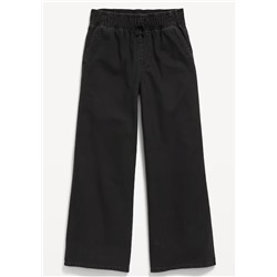 High-Waisted Baggy Wide-Leg Pull-On Jeans for Girls