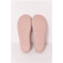 Zapatillas casa acolchadas rosa