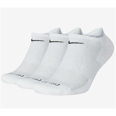 Nike Everyday Plus Cushion Training No-Show Socks (3 Pairs)