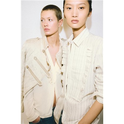 CHAQUETA CORTA JACQUARD ZW COLLECTION LIMITED EDITION