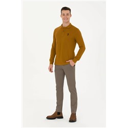 Erkek Vizon Kanvas Pantolon