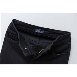 Abercrombie＆Fitc*h Осенние черные женские джинсы с высокой талией, узкие брюки-карандаш для женщин