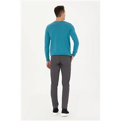 Erkek Antrasit Kanvas Pantolon