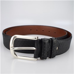 Ремень из кожи питона 40 мм