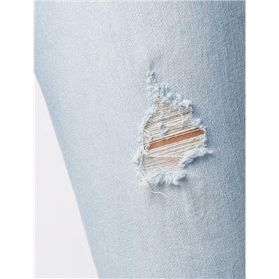 Джинсы mom-fit из эластичного денима