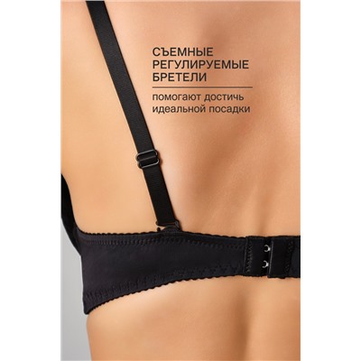 Бюстгальтер 20211 кружевной со стразой OIRO