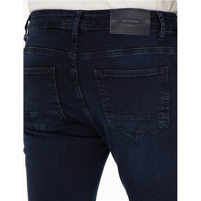 Koyu Lacivert Slim Fit Jean Pantolon