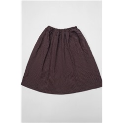 Детский костюм с юбкой Полька шоколадный НАТАЛИ #874482