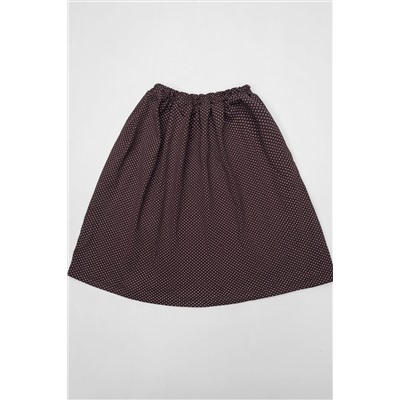 Детский костюм с юбкой Полька шоколадный НАТАЛИ #874482