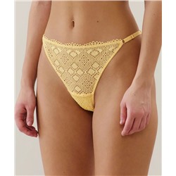 Tanga de encaje