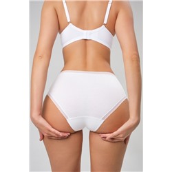 Набор трусов OIRO 0117 женские хлопковые черный/белый/бежевый 3 шт