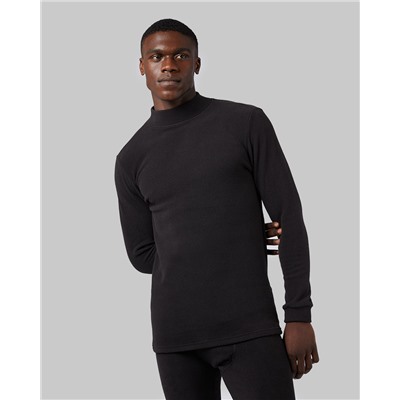MEN'S HEAVYWEIGHT FLEECE BASELAYER MOCK TOP