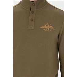Erkek Haki Sweatshirt