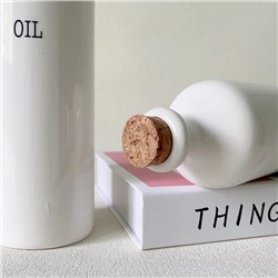 Керамическая бутылка для масла / уксуса  4 разные модели