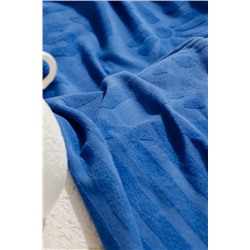 Fasseur %100 Pamuk Plaj Havlusu - Mavi - 70x150 cm