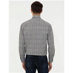 Siyah Regular Fit Uzun Kollu Gömlek