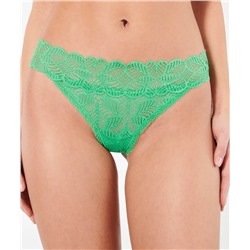 Tanga de encaje floral