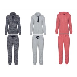 esmara® Damen Hausanzug, 2-teilig, mit Bündchen