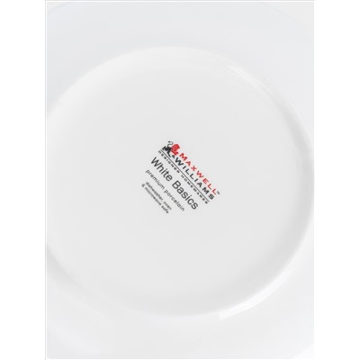 Сервиз обеденный, 6 перс, 18 пр, фарфор P, белый, White Basics