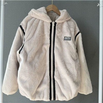 Детская двусторонняя куртка с капюшоном, экспорт в Японию