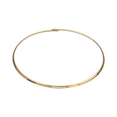 Колье Геометрия (покрытие золото) 40см, Есть комплект