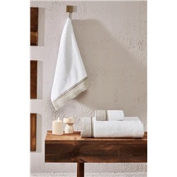 Cottons & Clouds Linen Keten Nakışlı El ve Yüz Havlusu 50 x 100 cm