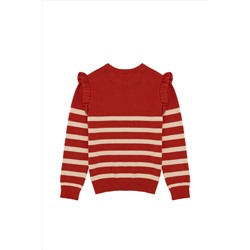 Kız Çocuk Nar Çiçeği Kazak