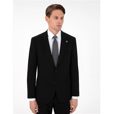 Siyah Slim Fit Takım Elbise