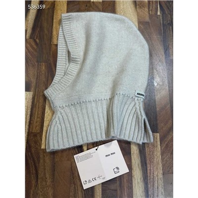 Кашемировый капор / балаклава МИУ МИ*У