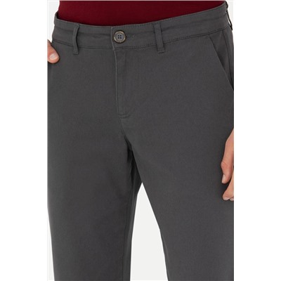 Erkek Antrasit Kanvas Pantolon