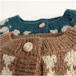 Осенний вязаный кардиган