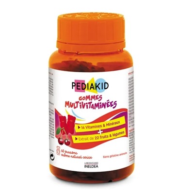 Gommes multivitamin 60 mar PEDIAKID