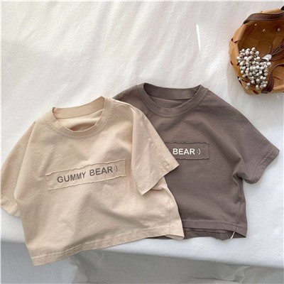 Хлопковая футболка для мальчиков