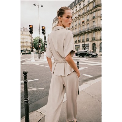 SAFARI SHIRT WITH BELT