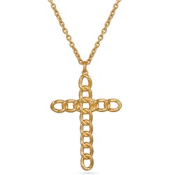 Кулон (покрытие золото) 90см, Есть комплект