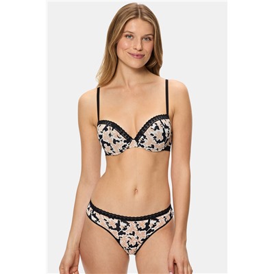 Sujetador con aros de suave microfibra