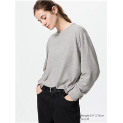 Soft Knit Fleece Crew Neck T-Shirt