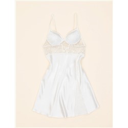 Ekru Saten 6'lı Çeyiz Seti